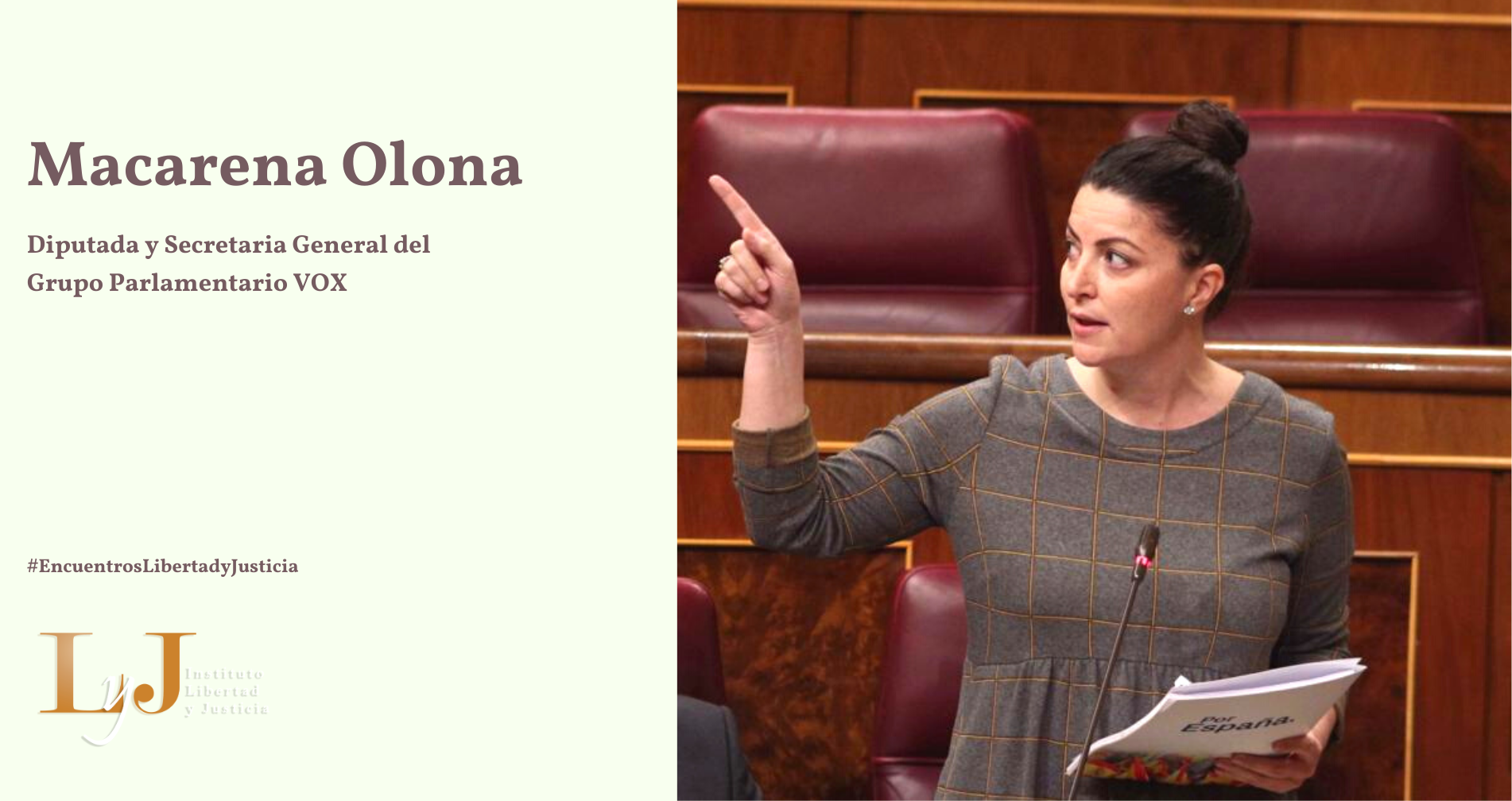 Entrevista a Macarena Olona (VOX)